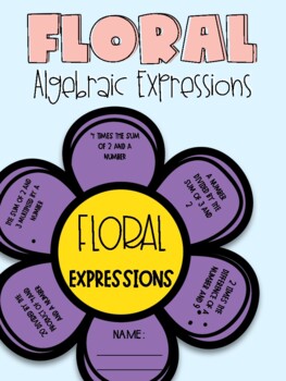 Preview of Floral Algebraic Expressions