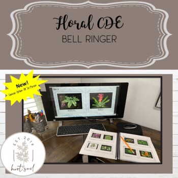 Preview of Floral CDE Bell Ringer