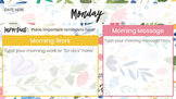 Floral Daily Slides Template