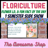 Floral Design: Flower I.D. 90 Editable Slides Floriculture