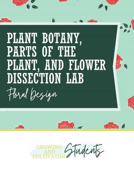Preview of Plant Botany, Parts of the Plant, and Flower Dissection Lab | Floral Design