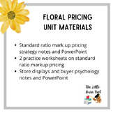 Floral Design- Pricing Unit
