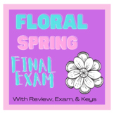 Floral Design Spring Final Exam