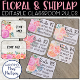 Floral Editable Class Rules