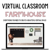Farmhouse Theme | Virtual Classroom Slides Templates | Dig