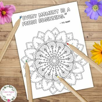 Coloring Pages for Adults Bundle Printable Floral Coloring Book for Teens  Anxiety Stress Relief Digital Download PDF 