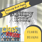 Floral Memory Book for Elementary | End of Year | Classroo