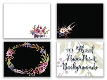 floral backgrounds for powerpoint