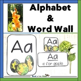 Floral Theme Alphabet Posters & Word Wall - Flower Themes 