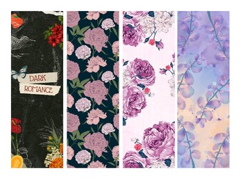 Preview of Floral bookmarks