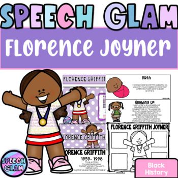 Preview of Florence Griffith Joyner Unit (Boom Cards Included)