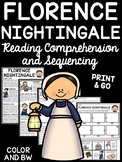 Florence Nightingale Biography Reading Comprehension Works