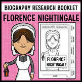 Florence Nightingale Biography Research Booklet