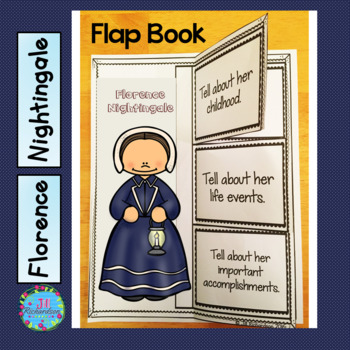 Preview of Florence Nightingale Writing Women's History Month Activities Biography Template
