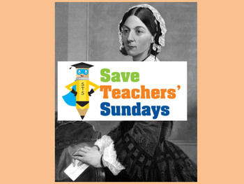 Preview of Florence Nightingale historical evidence Lesson plan, PowerPoint & Writing frame