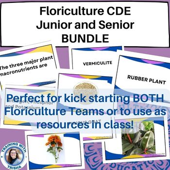 Preview of Floriculture CDE Bundle - Junior and Senior