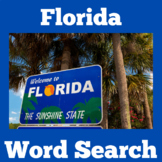 Florida | Worksheet Activity | Symbols | Word Search | 1st