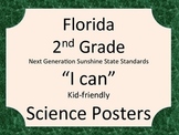 Florida 2nd Second Grade Science Standards NGSSS Green Border