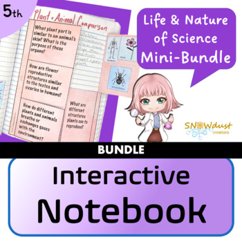 Preview of Life & Nature of Science Bundle – Florida Interactive Science Notebook