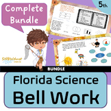 Florida 5th Grade Science Bell Work - Bundle