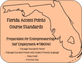 Florida Access Points Course Standards Bundle for Career E