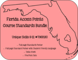Florida Access Points Course Standards Bundle for Unique Skills