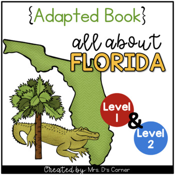 Preview of Florida Adapted Books (Level 1 and Level 2) | Florida State Symbols
