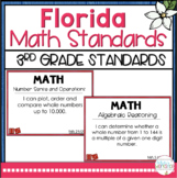 Florida B.E.S.T. Math Standards I Can Statements 3rd Grade