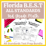 Florida B.E.S.T. Math Standards Test Prep for the FAST 3rd