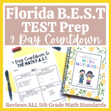 Florida B.E.S.T. Math Standards Test Prep for the FAST 5th