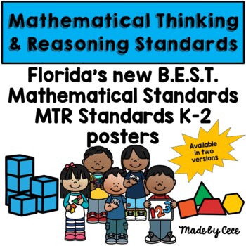 Preview of Florida B.E.S.T. MTR (Mathematical Thinking and Reasoning( Posters