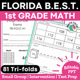 Florida B.E.S.T. Standards 1st Grade Math Spiral Review FL