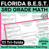 Florida B.E.S.T. Standards 3rd Grade Math Spiral Review FL