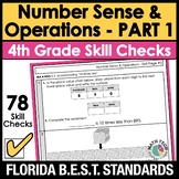 Florida B.E.S.T. Standards 4th Grade Math Review Worksheet