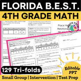 Florida B.E.S.T. Standards 4th Grade Math Review Worksheet