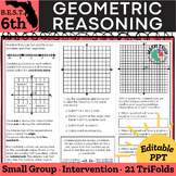 Florida B.E.S.T. Standards 6th Grade Math Review Geometric