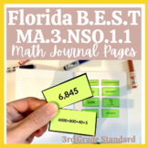 Florida B.E.S.T. Standards Interactive Math Journal Lesson