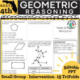 Florida B.E.ST. Math 4th Grade Geometric Reasoning Angles,