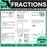 Florida B.E.ST. Math Standards 3rd Grade Fractions Review 