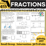 Florida B.E.ST. Math Standards 4th Grade Fractions Review 