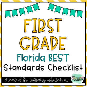Preview of Florida BEST Standards Checklist for 1st Grade