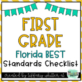 Florida BEST Standards Checklist for 1st Grade