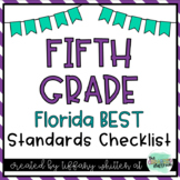 Florida BEST Standards Checklist for 5th Grade