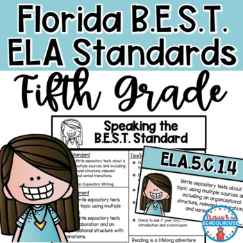 Preview of Florida B.E.S.T. Standards ELA 5th Grade