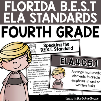 Preview of Florida BEST Standards ELA Fourth Grade