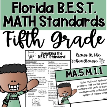 Preview of Florida BEST Standards MATH 5th Grade