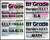 Florida's B.E.S.T. Standards Reference Card - 1st Grade