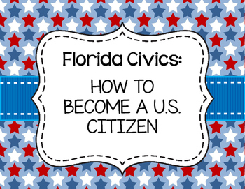 Preview of Florida Civics - Citizenship Unit