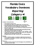 Florida Civics Vocabulary Dominoes - Reporting Category #1