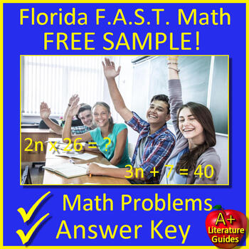Florida F A S T Math Test Prep Practice Middle School Florida s B E S T